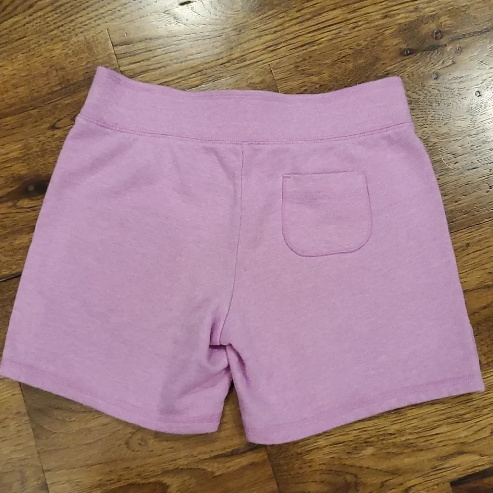 Girls Justice purple elastic waist shorts size 10